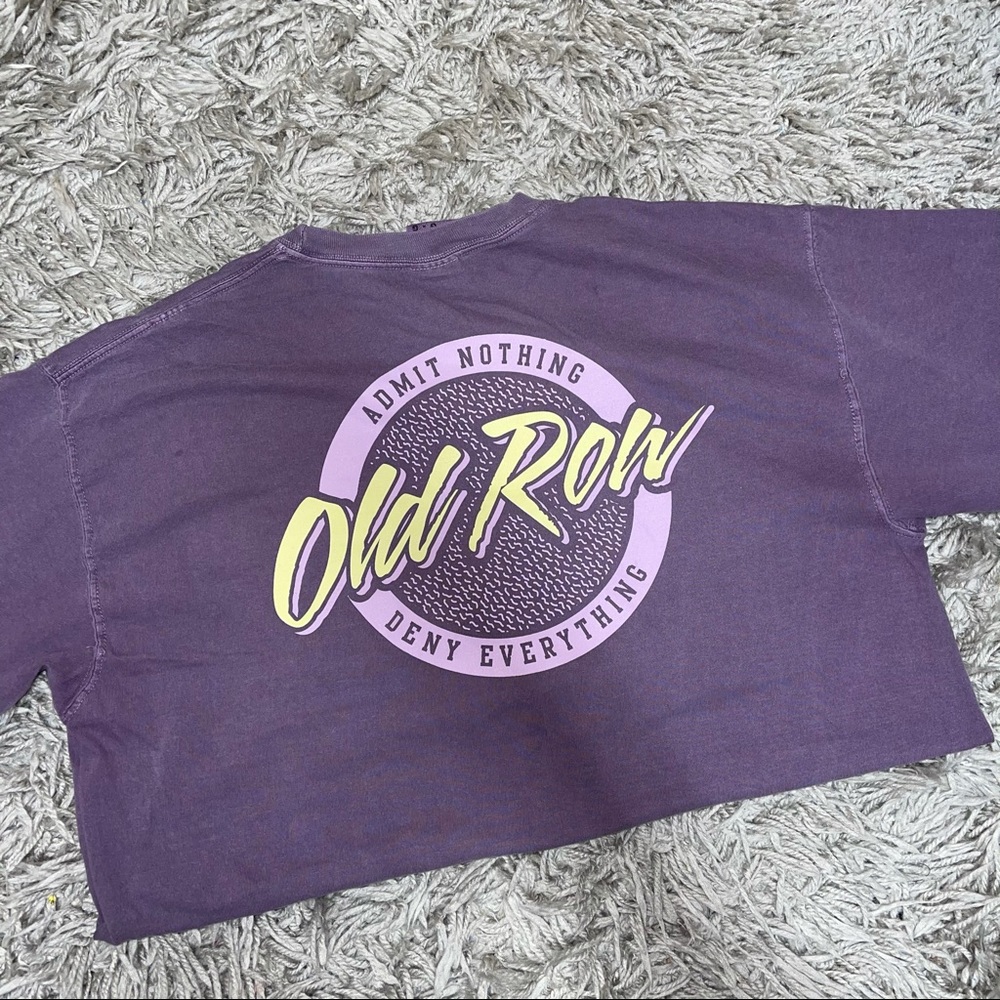SOLD comfort colors old row college t shirt